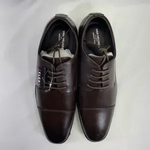 Van Heusen Oxfords Memory Foam Shoes Lace Up Solid Brown Mens Van Heusen | Shoes | Van Heusen Oxfords Memory Foam Shoes  main image 3